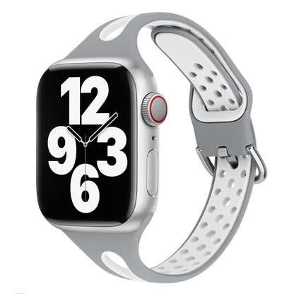 Water Drop Silicone Watch Band For Apple Watch Series, 7 45mm / 6&SE&5&4 44mm / 3&2&1 42mm, 7 41mm / 6&SE&5&4 40mm / 3&2&1 38mm