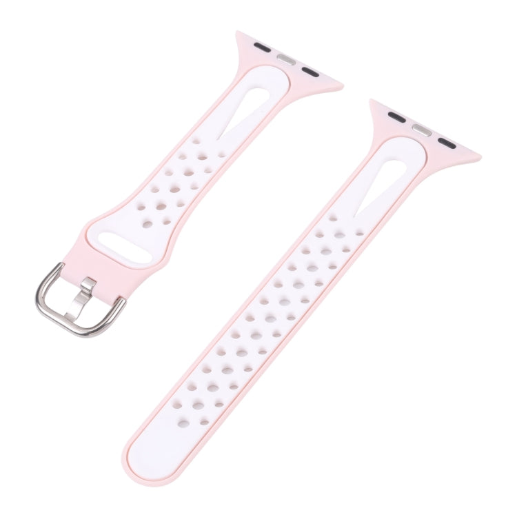Water Drop Silicone Watch Band For Apple Watch Series, 7 45mm / 6&SE&5&4 44mm / 3&2&1 42mm, 7 41mm / 6&SE&5&4 40mm / 3&2&1 38mm
