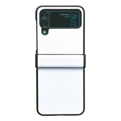 Two-color Litchi Texture PU Phone Case, For Samsung Galaxy Z Flip4 5G