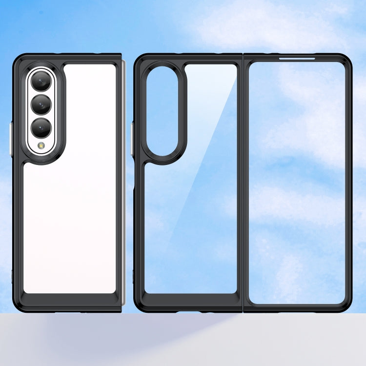 Colorful Series Acrylic + TPU Phone Case, For Samsung Galaxy Z Fold3 5G