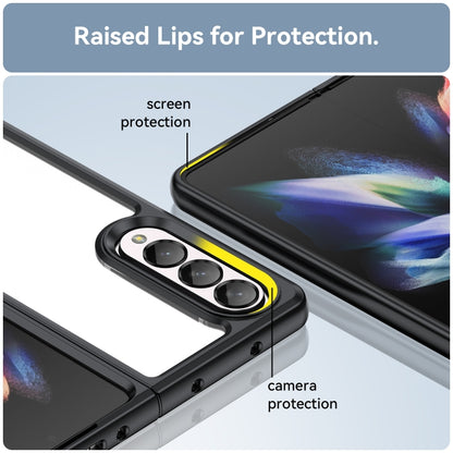 Colorful Series Acrylic + TPU Phone Case, For Samsung Galaxy Z Fold3 5G