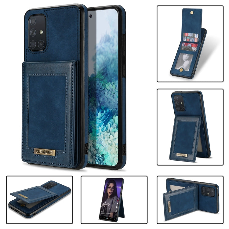 N.Bekus Vertical Flip Card Slot RFID Phone Case, For Samsung Galaxy A12 5G, For Samsung Galaxy A51 4G, For Samsung Galaxy A71 4G, For Samsung Galaxy A53 5G, For Samsung Galaxy A52s / A52 5G, For Samsung Galaxy Note20, For Samsung Galaxy Note20 Ultra   ...