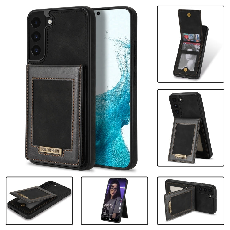 N.Bekus Vertical Flip Card Slot RFID Phone Case, For Samsung Galaxy S20 FE, For Samsung Galaxy S20 Ultra, For Samsung Galaxy S21 Ultra 5G, For Samsung Galaxy S22+ 5G, For Samsung Galaxy S22 5G, For Samsung Galaxy S21 5G, For Samsung Galaxy S21+ 5G     ...
