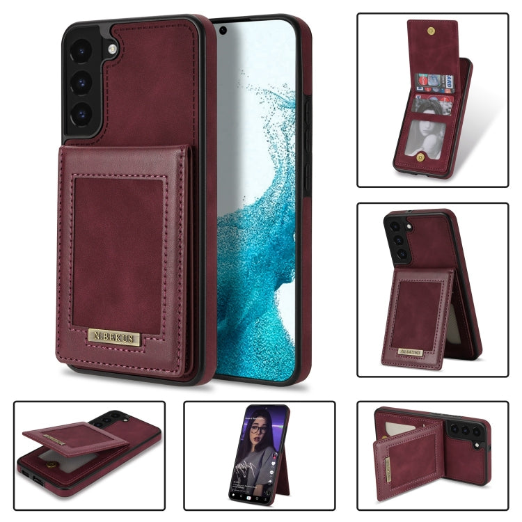 N.Bekus Vertical Flip Card Slot RFID Phone Case, For Samsung Galaxy S20 FE, For Samsung Galaxy S20 Ultra, For Samsung Galaxy S21 Ultra 5G, For Samsung Galaxy S22+ 5G, For Samsung Galaxy S22 5G, For Samsung Galaxy S21 5G, For Samsung Galaxy S21+ 5G     ...