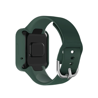Solid Color Silicone Integrated Watch Band, For Xiaomi Redmi Watch / Watch Lite, For Xiaomi Redmi Watch 2 / Watch 2 Lite