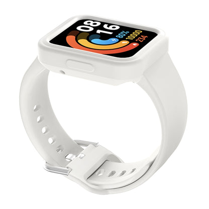Solid Color Silicone Integrated Watch Band, For Xiaomi Redmi Watch / Watch Lite, For Xiaomi Redmi Watch 2 / Watch 2 Lite