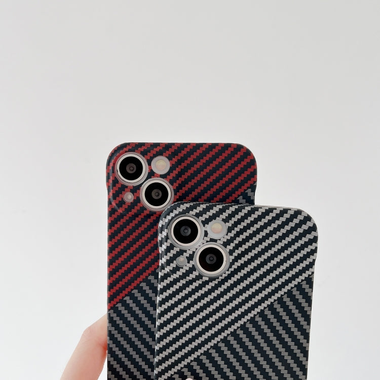 Carbon Fiber Texture PC Phone Case, For iPhone 13 Pro Max, For iPhone 14, For iPhone 14 Plus, For iPhone 14 Pro, For iPhone 14 Pro Max