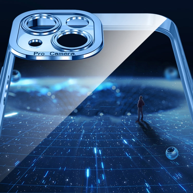 Crystal Plated High Transparency Phone Case, For iPhone 14, For iPhone 14 Plus, For iPhone 14 Pro, For iPhone 14 Pro Max