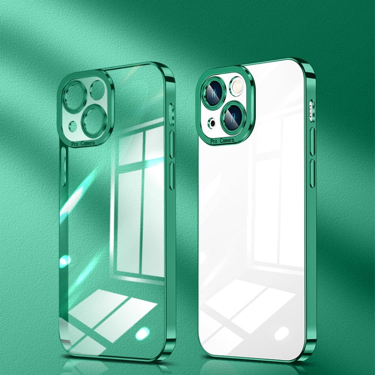 Crystal Plated High Transparency Phone Case, For iPhone 13, For iPhone 13 Pro, For iPhone 13 Pro Max, For iPhone 12 mini