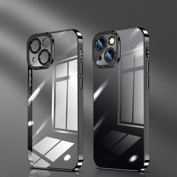 Crystal Plated High Transparency Phone Case, For iPhone 13, For iPhone 13 Pro, For iPhone 13 Pro Max, For iPhone 12 mini