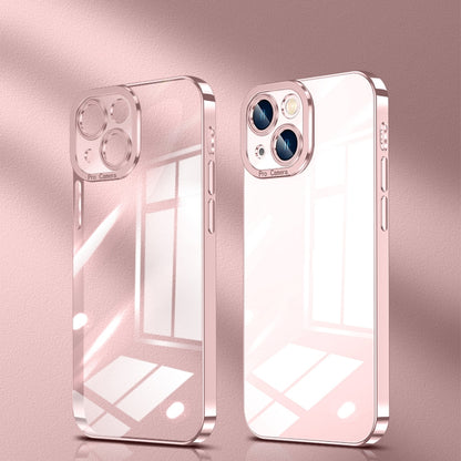 Crystal Plated High Transparency Phone Case, For iPhone 13, For iPhone 13 Pro, For iPhone 13 Pro Max, For iPhone 12 mini