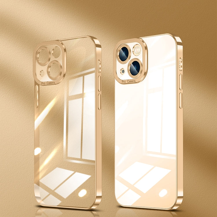 Crystal Plated High Transparency Phone Case, For iPhone 13, For iPhone 13 Pro, For iPhone 13 Pro Max, For iPhone 12 mini