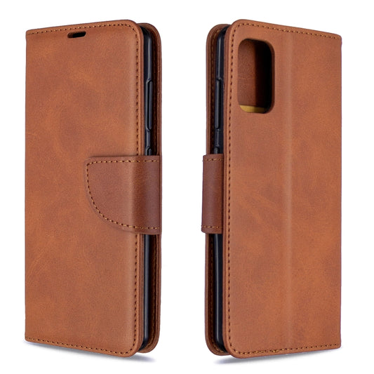 Retro Lambskin Texture Pure Color Horizontal Flip PU Leather Case with Holder & Card Slots & Wallet & Lanyard, For Nokia 2.3, For Galaxy A41, For Galaxy A70e