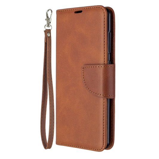 Retro Lambskin Texture Pure Color Horizontal Flip PU Leather Case with Holder & Card Slots & Wallet & Lanyard, For Nokia 2.3, For Galaxy A41, For Galaxy A70e