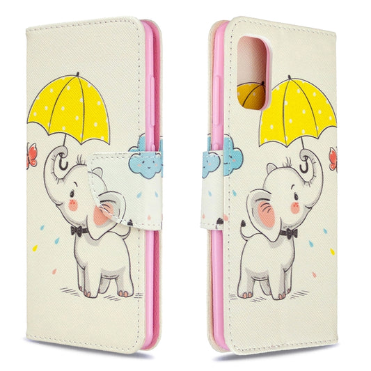 Colored Drawing Horizontal Flip Leather Case with Holder & Card Slots & Wallet, For Nokia 2.3, For Galaxy A41, For Galaxy A70e