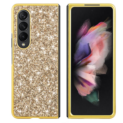 Glitter Powder Shockproof TPU Protective Case, For Samsung Galaxy Z Fold4