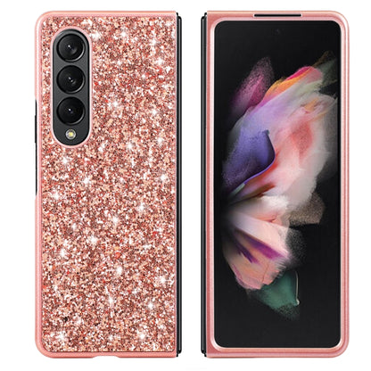 Glitter Powder Shockproof TPU Protective Case, For Samsung Galaxy Z Fold4