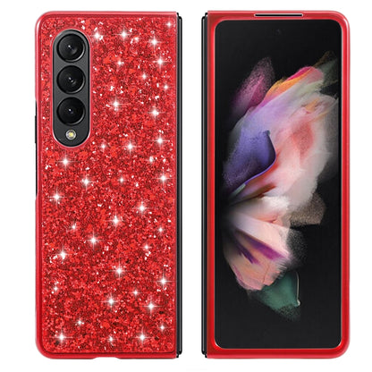 Glitter Powder Shockproof TPU Protective Case, For Samsung Galaxy Z Fold4