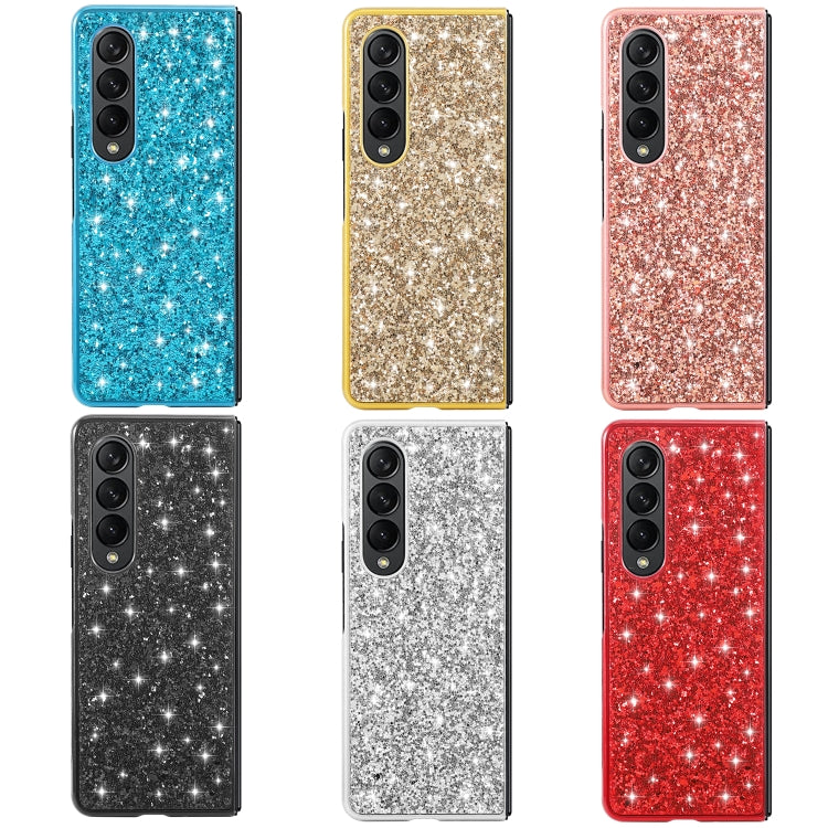 Glitter Powder Shockproof TPU Protective Case, For Samsung Galaxy Z Fold4