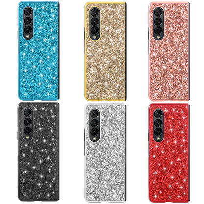 Glitter Powder Shockproof TPU Protective Case, For Samsung Galaxy Z Fold4