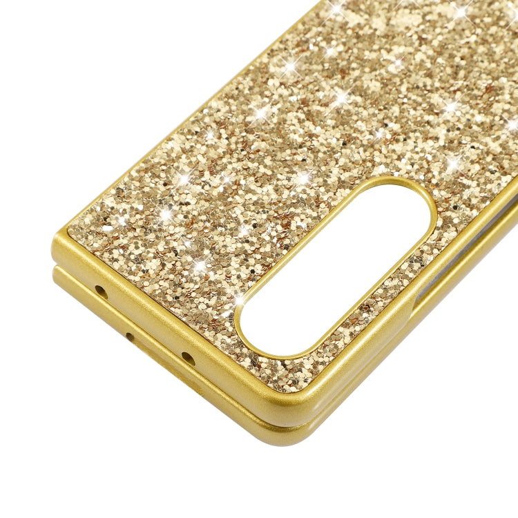 Glitter Powder Shockproof TPU Protective Case, For Samsung Galaxy Z Fold4