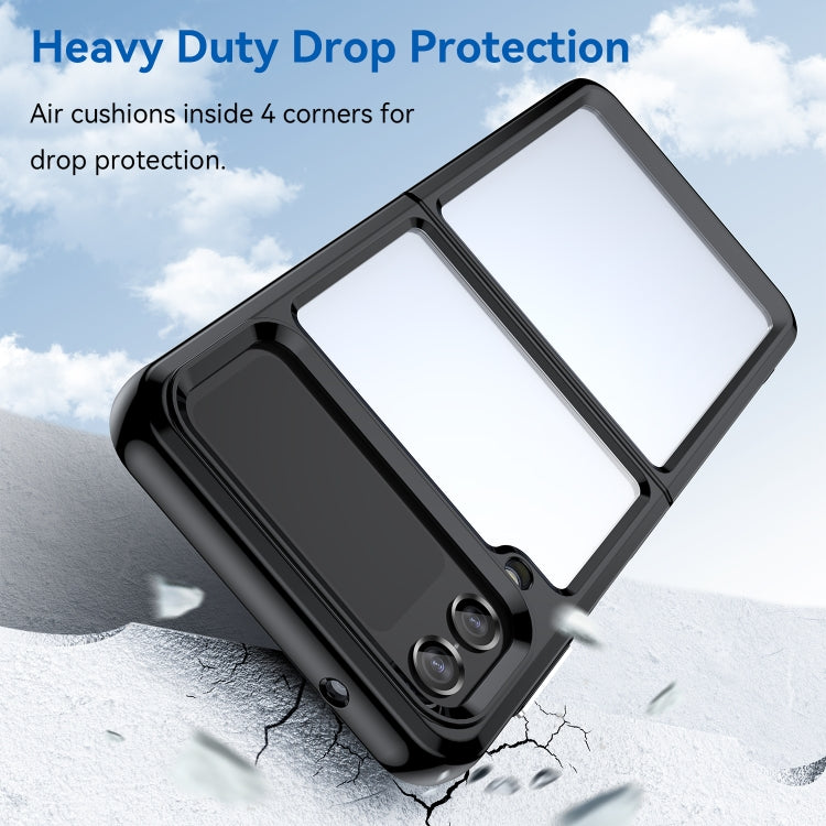 Colorful Series Acrylic + TPU Phone Case, For Samsung Galaxy Z Flip3 5G