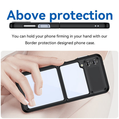 Colorful Series Acrylic + TPU Phone Case, For Samsung Galaxy Z Flip3 5G