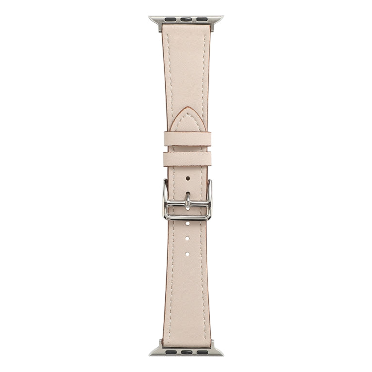 Single Lap Microfiber Leather Watch Band For Apple Watch Series, 7 45mm / 6&SE&5&4 44mm / 3&2&1 42mm, 7 41mm / 6&SE&5&4 40mm / 3&2&1 38mm