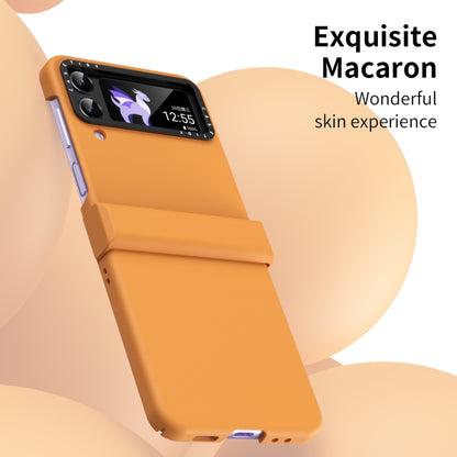 Skin Feel Macaron Three-piece Set Phone Case, For Samsung Galaxy Z Flip4
