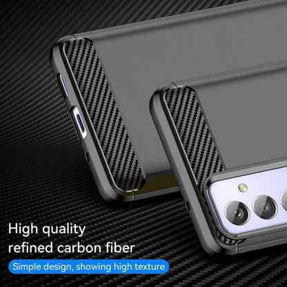 Brushed Texture Carbon Fiber TPU Phone Case, For Samsung Galaxy Quantum 2, For Samsung Galaxy A82, For Samsung Galaxy A22, For Samsung Galaxy F22, For Samsung Galaxy M22 / M32, For Samsung Galaxy A13 4G, For Samsung Galaxy S22+                         ...