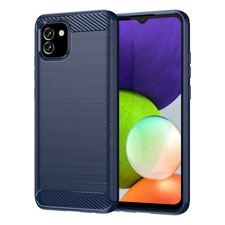 Brushed Texture Carbon Fiber TPU Phone Case, For Samsung Galaxy Quantum 2, For Samsung Galaxy A82, For Samsung Galaxy A22, For Samsung Galaxy F22, For Samsung Galaxy M22 / M32, For Samsung Galaxy A13 4G, For Samsung Galaxy S22+                         ...