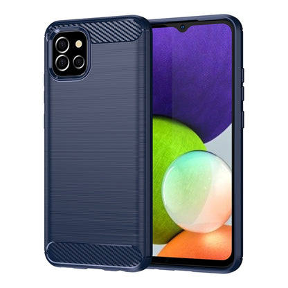 Brushed Texture Carbon Fiber TPU Phone Case, For Samsung Galaxy Quantum 2, For Samsung Galaxy A82, For Samsung Galaxy A22, For Samsung Galaxy F22, For Samsung Galaxy M22 / M32, For Samsung Galaxy A13 4G, For Samsung Galaxy S22+                         ...