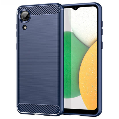 Brushed Texture Carbon Fiber TPU Phone Case, For Samsung Galaxy Quantum 2, For Samsung Galaxy A82, For Samsung Galaxy A22, For Samsung Galaxy F22, For Samsung Galaxy M22 / M32, For Samsung Galaxy A13 4G, For Samsung Galaxy S22+                         ...
