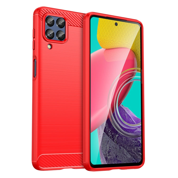 Brushed Texture Carbon Fiber TPU Phone Case, For Samsung Galaxy Quantum 2, For Samsung Galaxy A82, For Samsung Galaxy A22, For Samsung Galaxy F22, For Samsung Galaxy M22 / M32, For Samsung Galaxy A13 4G, For Samsung Galaxy S22+                         ...