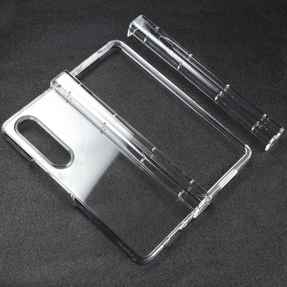 Transparent 3 in 1 PC Phone Case, For Samsung Galaxy Z Fold4