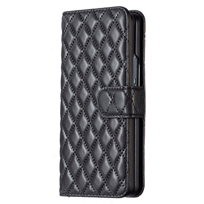 Diamond Lattice Wallet Leather Flip Phone Case, For Samsung Galaxy Z Fold4