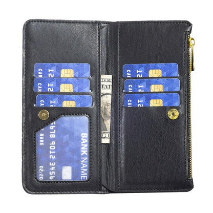 Diamond Lattice Zipper Wallet Leather Flip Phone Case, For Samsung Galaxy Z Fold4