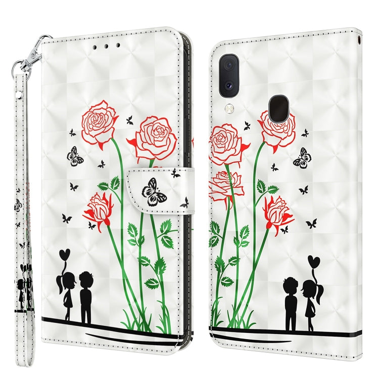 3D Painted Leather Phone Case, For Samsung Galaxy A03s 166mm, For Samsung Galaxy A10e / A20e, For Samsung Galaxy A12 5G, For Samsung Galaxy A21s, For Samsung Galaxy A22 5G, For Samsung Galaxy A30s / A50s / A50