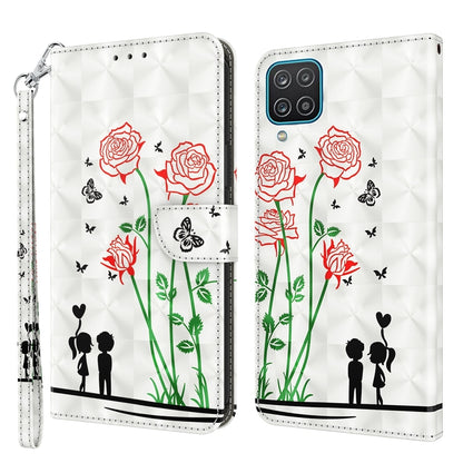3D Painted Leather Phone Case, For Samsung Galaxy A03s 166mm, For Samsung Galaxy A10e / A20e, For Samsung Galaxy A12 5G, For Samsung Galaxy A21s, For Samsung Galaxy A22 5G, For Samsung Galaxy A30s / A50s / A50