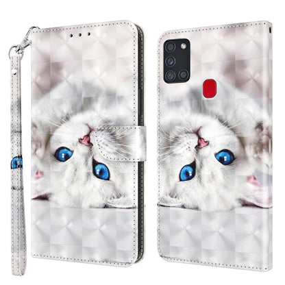3D Painted Leather Phone Case, For Samsung Galaxy A03s 166mm, For Samsung Galaxy A10e / A20e, For Samsung Galaxy A12 5G, For Samsung Galaxy A21s, For Samsung Galaxy A22 5G, For Samsung Galaxy A30s / A50s / A50