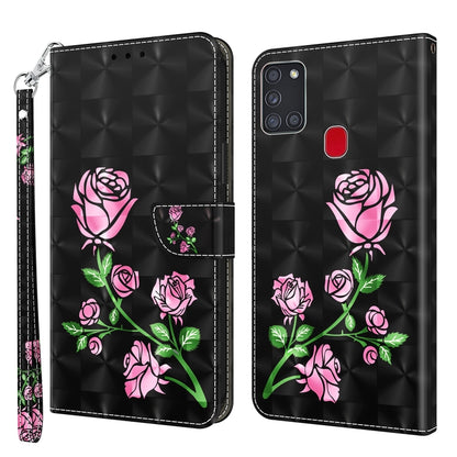 3D Painted Leather Phone Case, For Samsung Galaxy A03s 166mm, For Samsung Galaxy A10e / A20e, For Samsung Galaxy A12 5G, For Samsung Galaxy A21s, For Samsung Galaxy A22 5G, For Samsung Galaxy A30s / A50s / A50