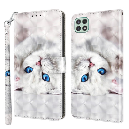 3D Painted Leather Phone Case, For Samsung Galaxy A03s 166mm, For Samsung Galaxy A10e / A20e, For Samsung Galaxy A12 5G, For Samsung Galaxy A21s, For Samsung Galaxy A22 5G, For Samsung Galaxy A30s / A50s / A50