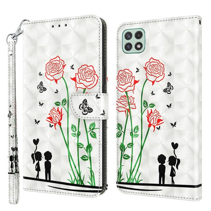 3D Painted Leather Phone Case, For Samsung Galaxy A03s 166mm, For Samsung Galaxy A10e / A20e, For Samsung Galaxy A12 5G, For Samsung Galaxy A21s, For Samsung Galaxy A22 5G, For Samsung Galaxy A30s / A50s / A50