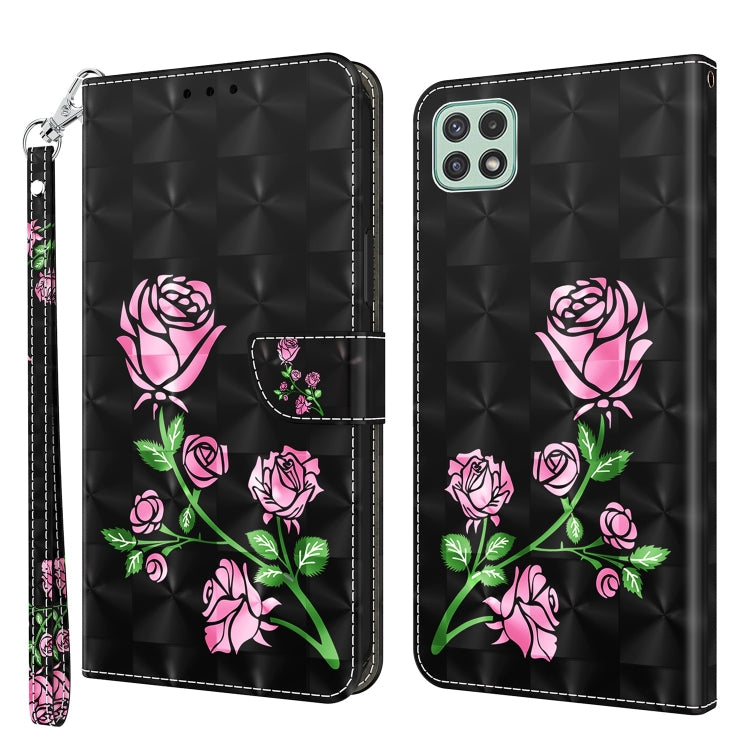 3D Painted Leather Phone Case, For Samsung Galaxy A03s 166mm, For Samsung Galaxy A10e / A20e, For Samsung Galaxy A12 5G, For Samsung Galaxy A21s, For Samsung Galaxy A22 5G, For Samsung Galaxy A30s / A50s / A50
