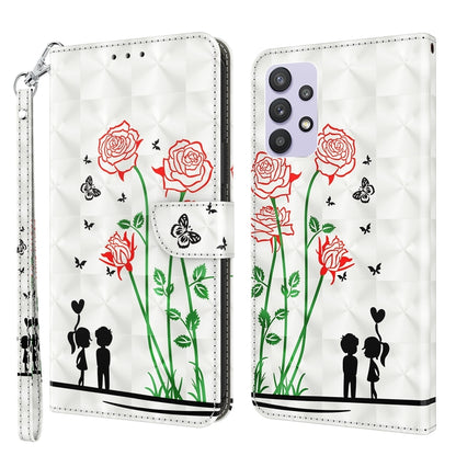 3D Painted Leather Phone Case, For Samsung Galaxy A32 5G, For Samsung Galaxy A51 4G, For Samsung Galaxy A71 4G, For Samsung Galaxy M33, For Samsung Galaxy M53, For Samsung Galaxy A13 5G / 4G