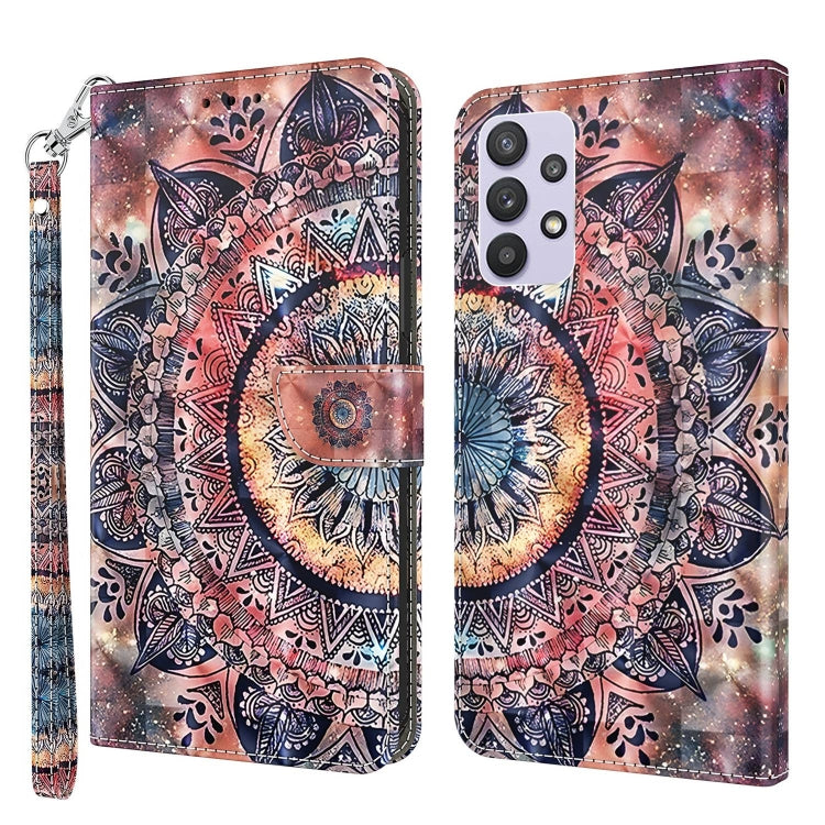 3D Painted Leather Phone Case, For Samsung Galaxy A32 5G, For Samsung Galaxy A51 4G, For Samsung Galaxy A71 4G, For Samsung Galaxy M33, For Samsung Galaxy M53, For Samsung Galaxy A13 5G / 4G