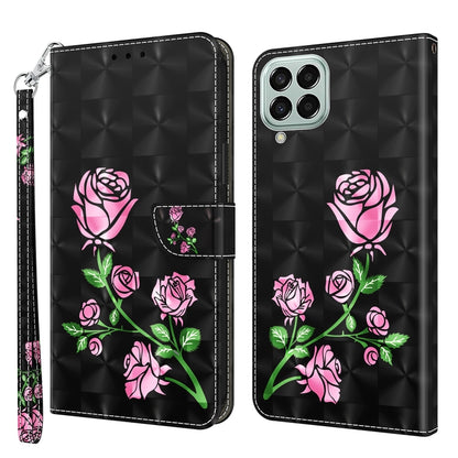 3D Painted Leather Phone Case, For Samsung Galaxy A32 5G, For Samsung Galaxy A51 4G, For Samsung Galaxy A71 4G, For Samsung Galaxy M33, For Samsung Galaxy M53, For Samsung Galaxy A13 5G / 4G