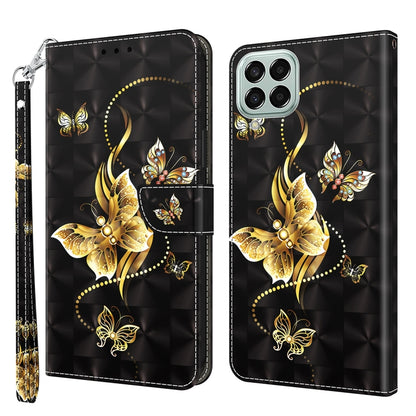 3D Painted Leather Phone Case, For Samsung Galaxy A32 5G, For Samsung Galaxy A51 4G, For Samsung Galaxy A71 4G, For Samsung Galaxy M33, For Samsung Galaxy M53, For Samsung Galaxy A13 5G / 4G