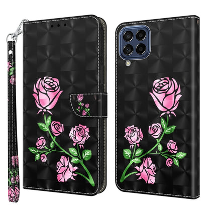 3D Painted Leather Phone Case, For Samsung Galaxy A32 5G, For Samsung Galaxy A51 4G, For Samsung Galaxy A71 4G, For Samsung Galaxy M33, For Samsung Galaxy M53, For Samsung Galaxy A13 5G / 4G