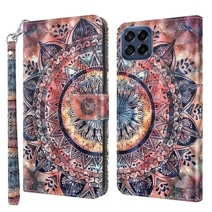 3D Painted Leather Phone Case, For Samsung Galaxy A32 5G, For Samsung Galaxy A51 4G, For Samsung Galaxy A71 4G, For Samsung Galaxy M33, For Samsung Galaxy M53, For Samsung Galaxy A13 5G / 4G